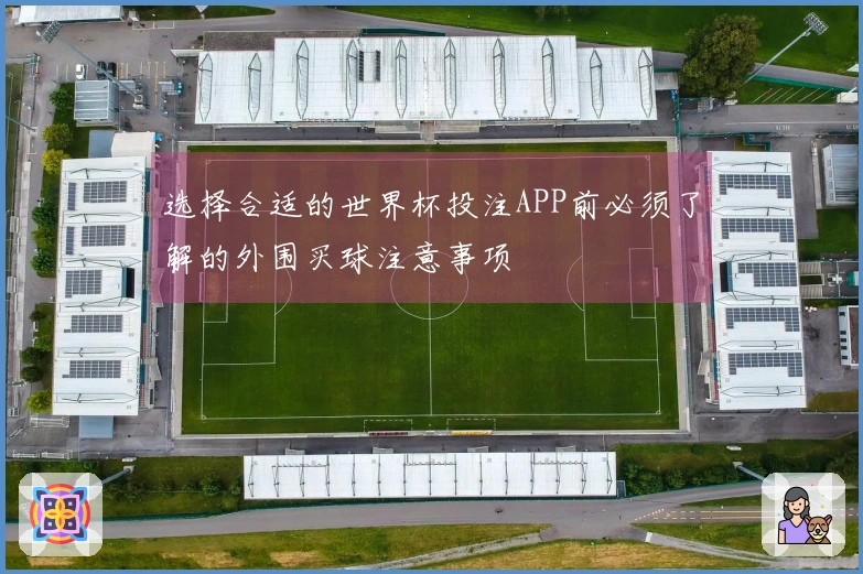 选择合适的世界杯投注APP前必须了解的外围买球注意事项