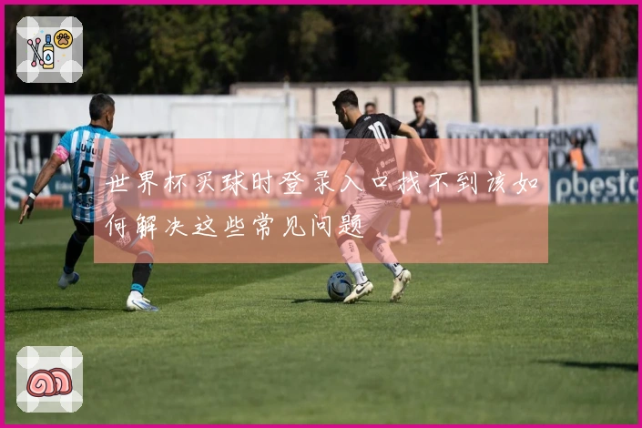 世界杯买球时登录入口找不到该如何解决这些常见问题